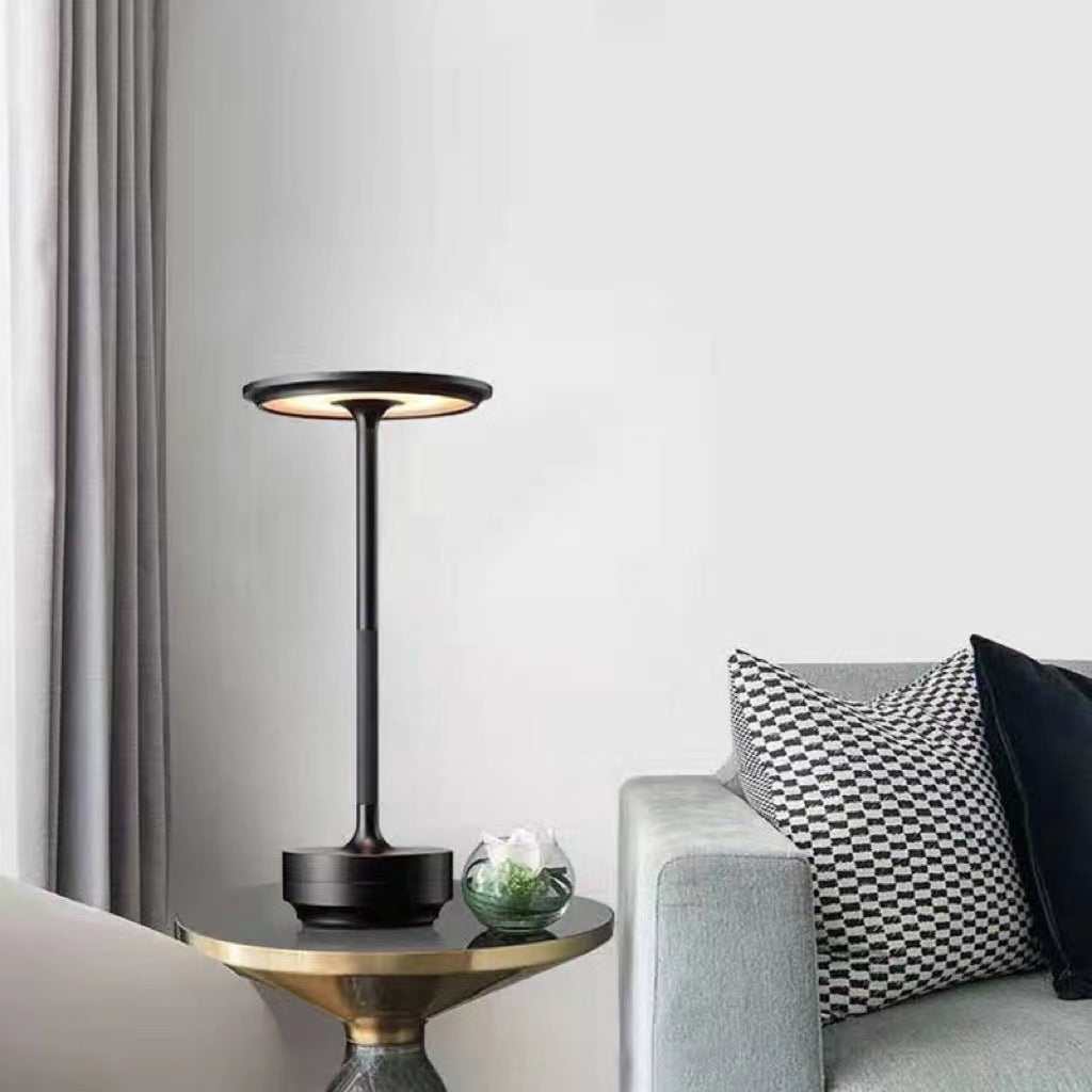 ElysiumTouch™ METALLIC CORDLESS TABLE LAMP - Black Home Lighting - Home Lighting - Grandior Homes
