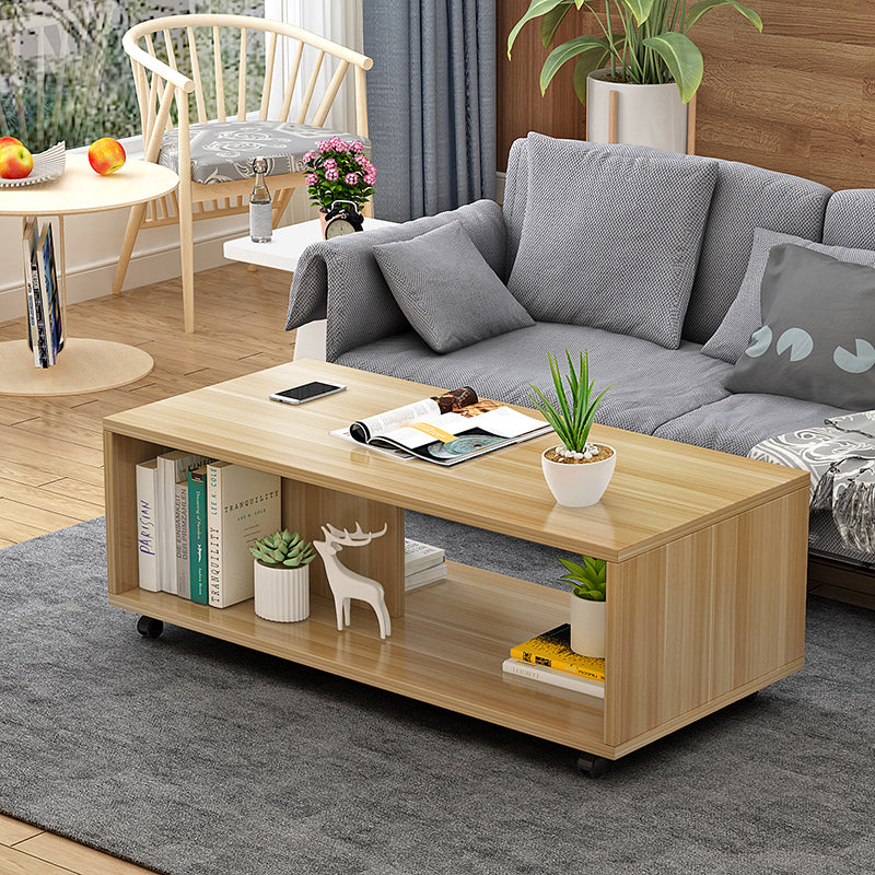 Tranquil Tea-Time Coffee Table - Light walnut / 80x40x38cm Furniture - Furniture - Grandior Homes