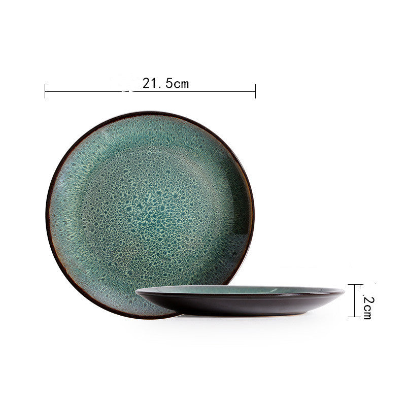European Ceramic Steak Plate - 8 inch small plate Kitchen & dining - Kitchen & dining - Grandior Homes