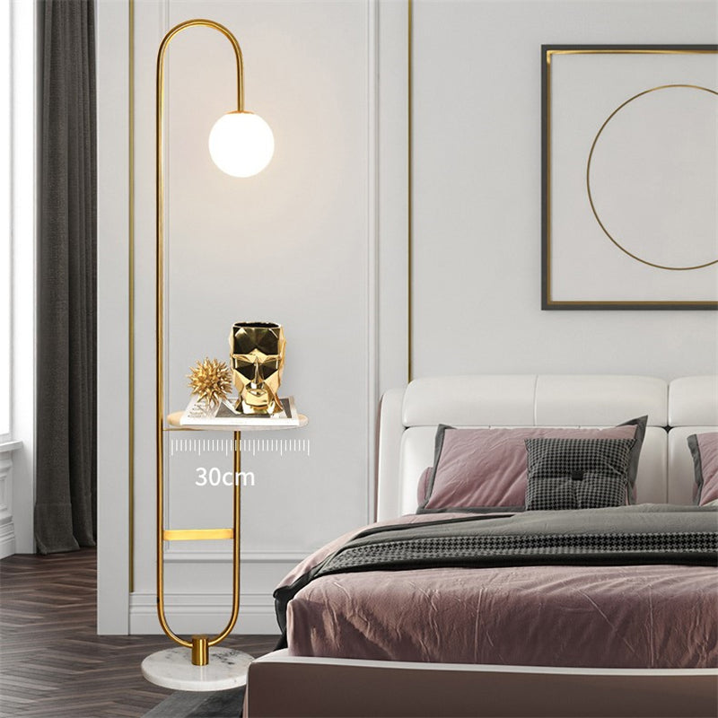 Minimalist Bedside Lamp with Wireless Charging - Home Lighting - Home Lighting - Grandior Homes