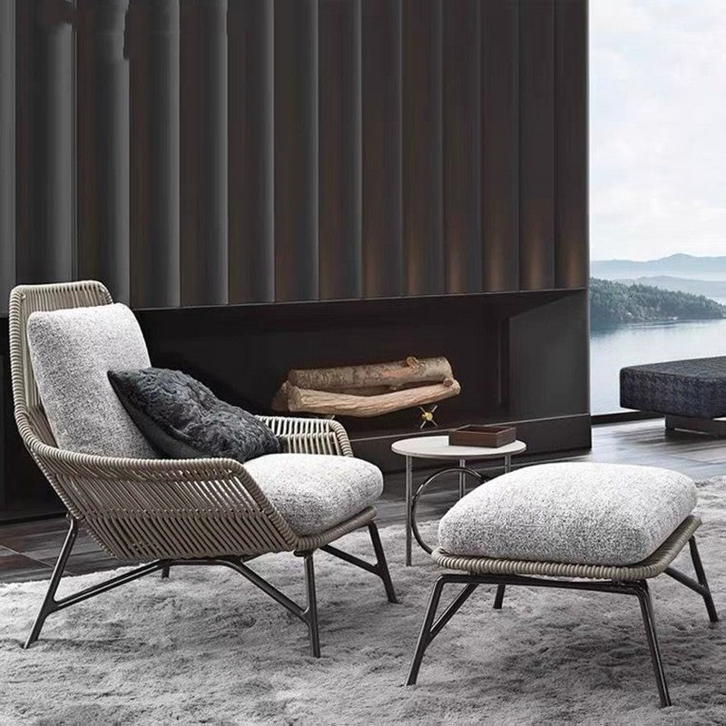 Outdoor Rattan Lounge Set with Tea Table - Furniture - Furniture - Grandior Homes