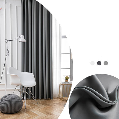 Contemporary Full Shading Curtain - Dark Grey / 1.3x1.8m Furniture - Furniture - Grandior Homes