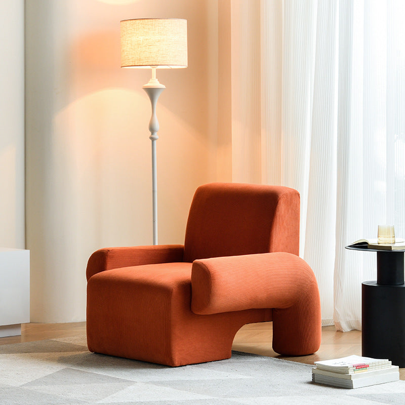 Cozy Lamb Wool Living Room Sofa Chair - Red / 90X87X75cm Furniture - Furniture - Grandior Homes