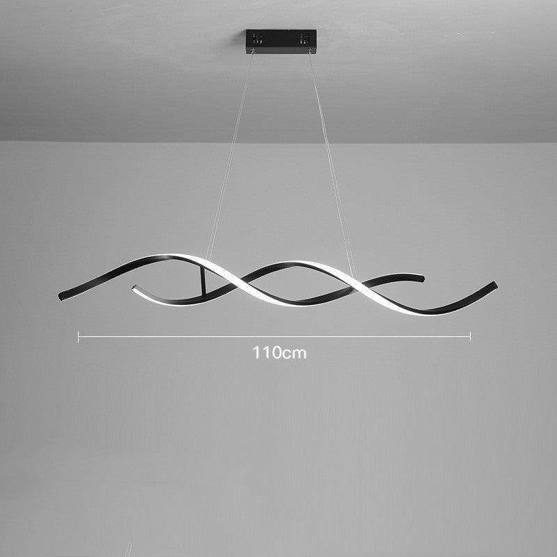 SpiraElegance Light - Black110CM / Induction dimming Home Lighting - Home Lighting - Grandior Homes