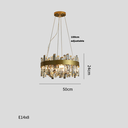 Crystalis Luxe Cascade - 50cm Home Lighting - Home Lighting - Grandior Homes