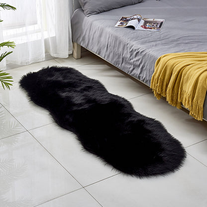 Elegant Sofa Accent Rug - Black / 150 X 60 Decoration - Decoration - Grandior Homes