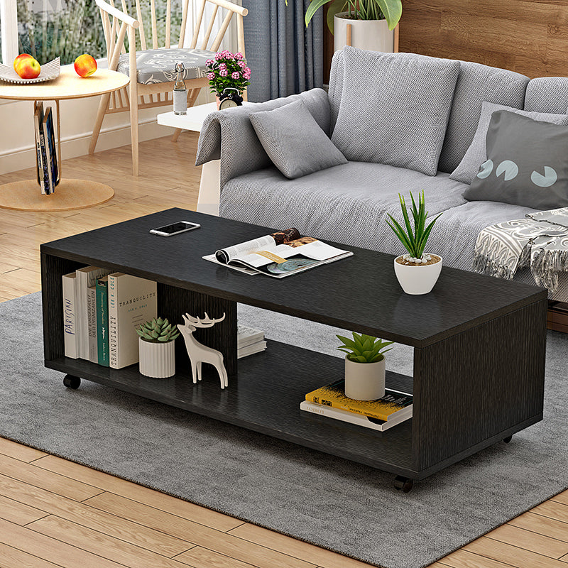 Tranquil Tea-Time Coffee Table - Black walnut / 100x40x38cm Furniture - Furniture - Grandior Homes