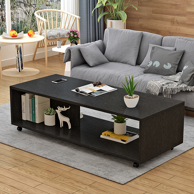Tranquil Tea-Time Coffee Table - Black walnut / 120x48x38cm Furniture - Furniture - Grandior Homes