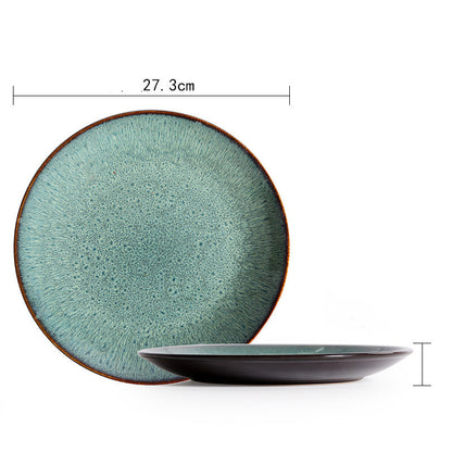 European Ceramic Steak Plate - 11 inch large plate Kitchen & dining - Kitchen & dining - Grandior Homes