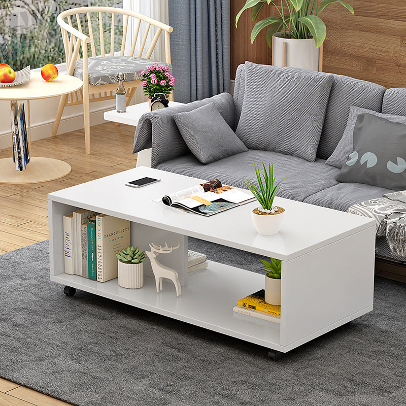 Tranquil Tea-Time Coffee Table - White / 80x40x38cm Furniture - Furniture - Grandior Homes