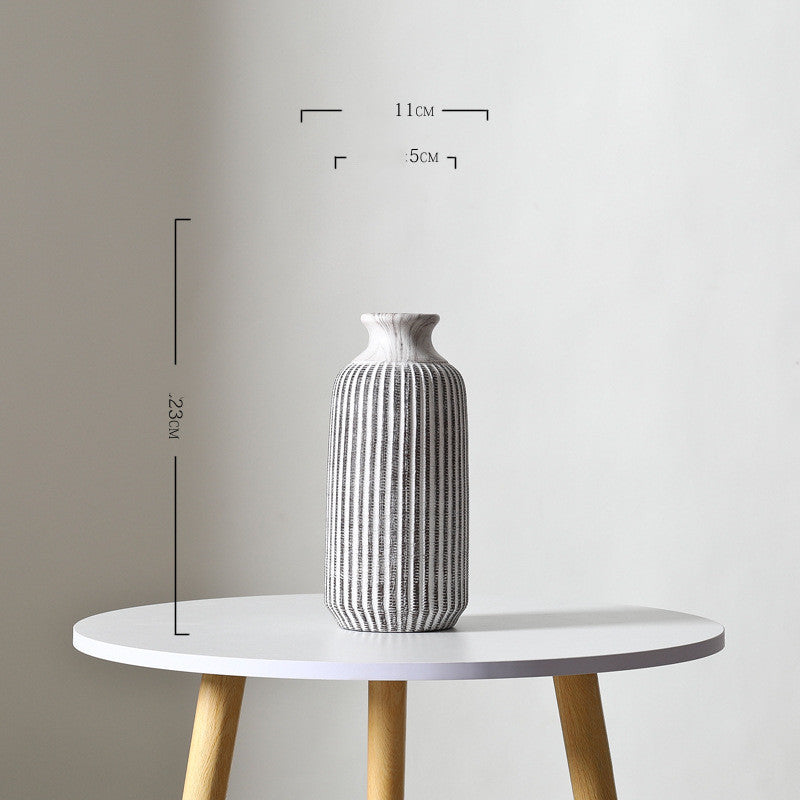 FloraAntiqua Ceramic Vase - Open Mouth / S Decoration - Decoration - Grandior Homes