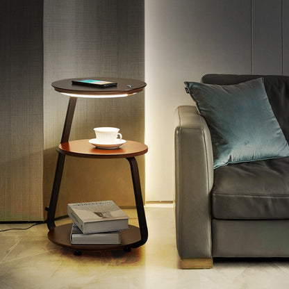 Sleek Bedside Wireless Charging Table - Home Lighting - Home Lighting - Grandior Homes