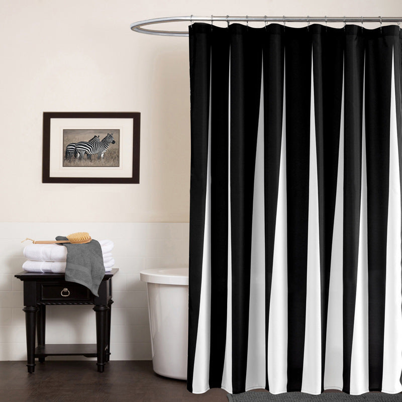 Chic Monochrome Shower Curtain - Decoration - Decoration - Grandior Homes