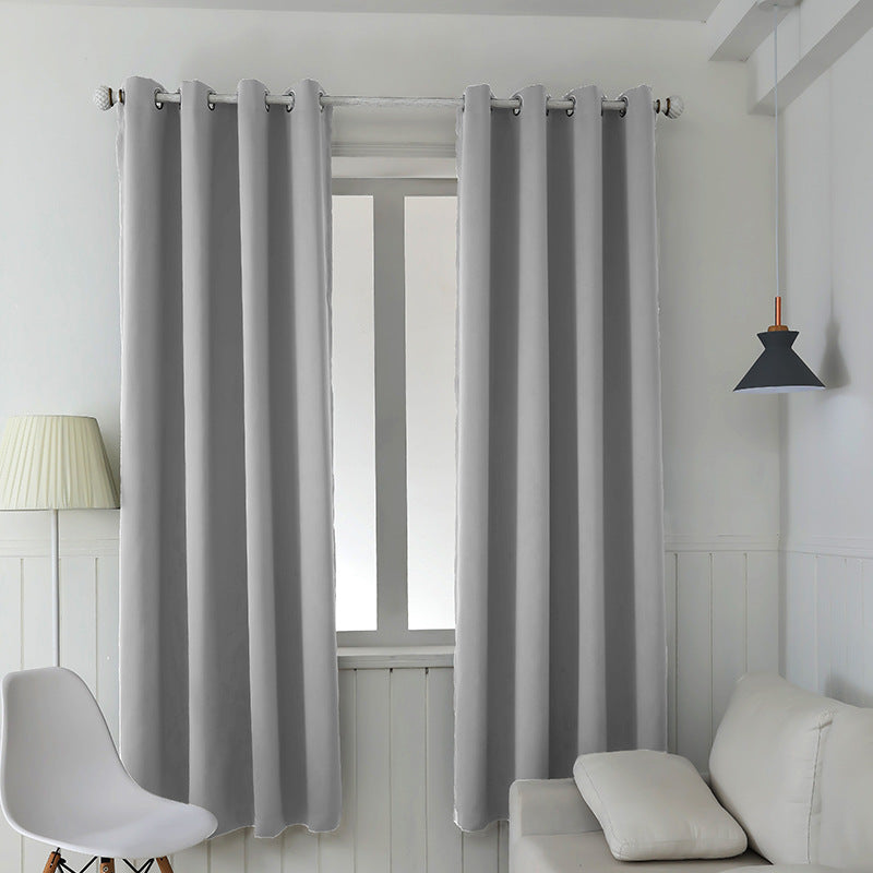 Chic Precision Heat-Resistant Curtain - Light Grey / 140x225cm Decoration - Decoration - Grandior Homes