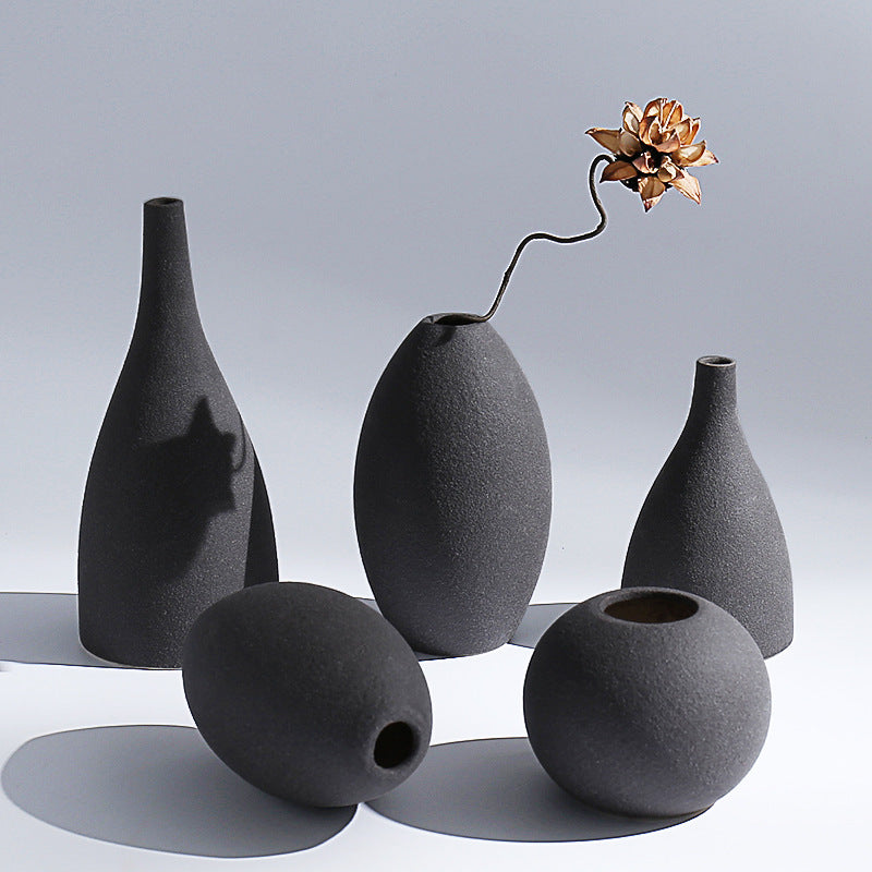 Versatile Nordic Vase Decor - Black / 5pieces set Decoration - Decoration - Grandior Homes