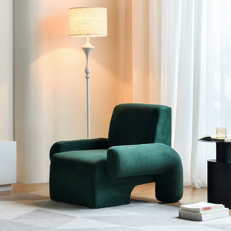 Cozy Lamb Wool Living Room Sofa Chair - Green / 90X87X75cm Furniture - Furniture - Grandior Homes