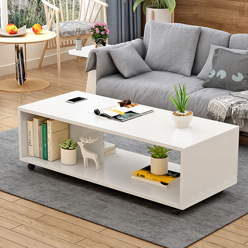 Tranquil Tea-Time Coffee Table - White / 120x48x38cm Furniture - Furniture - Grandior Homes