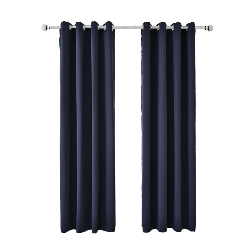 Chic Precision Heat-Resistant Curtain - Navy Blue / 140x225cm Decoration - Decoration - Grandior Homes