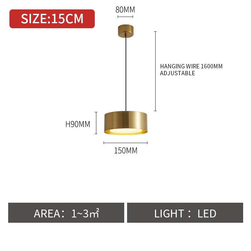 NordiGlim Pendant - Gold Home Lighting - Home Lighting - Grandior Homes