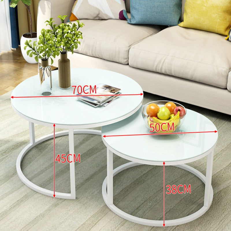 Chic Balcony Table - Small white white shelf Furniture - Furniture - Grandior Homes